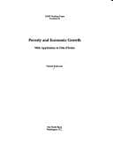 Tapa de Poverty and economic growth