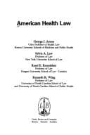 Tapa de American health law