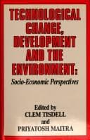 Tapa de Technological change, development, and the environment