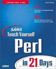 Tapa de Sams teach yourself Perl in 21 days