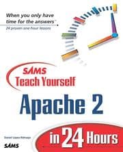 Tapa de Sams Teach Yourself Apache 2 in 24 Hours