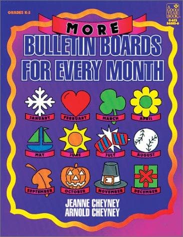 Tapa de Bulletin boards for every month