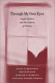 Tapa de Through My Own Eyes