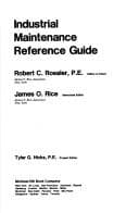 Tapa de Industrial maintenance reference guide