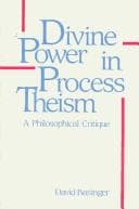 Tapa de Divine power in process theism