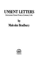 Tapa de Unsent letters