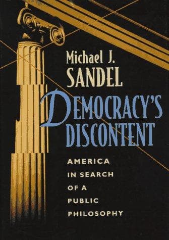 Tapa de Democracy's discontent