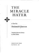 Tapa de The miracle hater