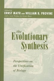 Tapa de The Evolutionary Synthesis