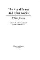 Tapa de The royal beasts and other works
