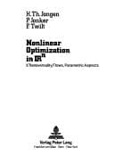 Tapa de Nonlinear optimization in IRN
