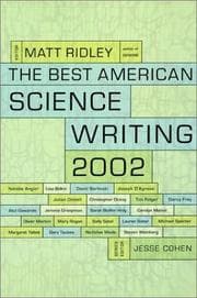 Tapa de The Best American Science Writing 2002
