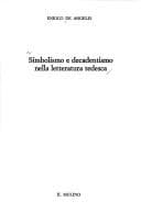Tapa de Simbolismo e decadentismo nella letteratura tedesca