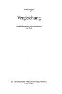 Tapa de Vergleichung, Goethes Einführung in die Schreibweise Jean Pauls