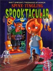 Tapa de Bart Simpson's treehouse of horror spine-tingling spooktacular