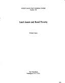 Tapa de Land assets and rural poverty