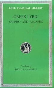 Tapa de Greek Lyric