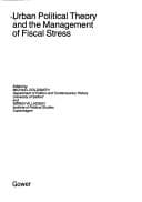 Tapa de Urban political theory and the management of fiscal stress