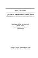 Tapa de Dr. Samuel Johnson and James Boswell