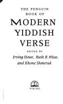 Tapa de The Penguin book of modern Yiddish verse