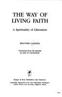 Tapa de The way of living faith