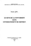 Tapa de Le sens de la conversion dans l'enseignement de Shinran