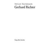 Tapa de Gerhard Richter