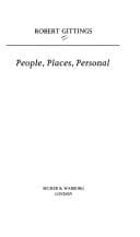 Tapa de People, places, personal