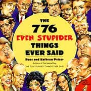Tapa de The 776 even stupider things ever said
