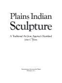 Tapa de Plains Indian sculpture