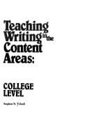 Tapa de Teaching writing in the content areas