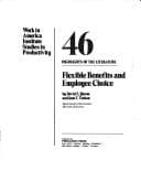 Tapa de Flexible benefits and employee choice