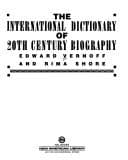 Tapa de The international dictionary of 20th century biography