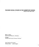 Tapa de Teaching social studies in the elementary school