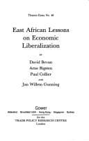 Tapa de East African lessons on economic liberalization