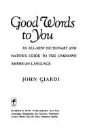 Tapa de Good words to you