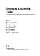 Tapa de Emerging leadership vistas