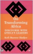 Tapa de On transforming Africa