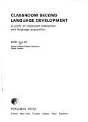 Tapa de Classroom second language development