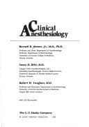 Tapa de Clinical anesthesiology