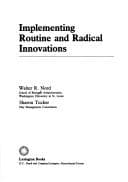Tapa de Implementing routine and radical innovations
