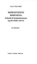 Tapa de Bjørnstjerne Bjørnsons forhold til kristendommen og det etiske ansvar