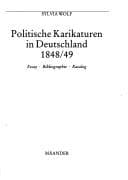 Tapa de Politische Karikaturen in Deutschland 1848/49