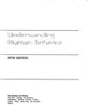 Tapa de Understanding human behavior