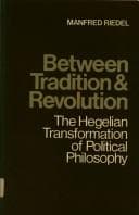 Tapa de Between tradition and revolution