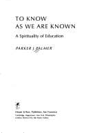 Tapa de To know as we are known