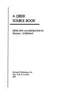 Tapa de A Creek source book