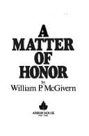 Tapa de A matter of honor