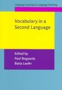 Tapa de Vocabulary in a second language