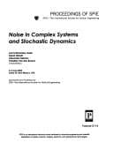Tapa de Noise in complex systems and stochastic dynamics